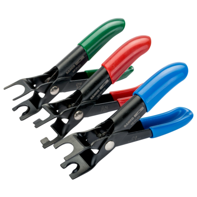 SET 3 FUEL LINE DISCON PLIERS