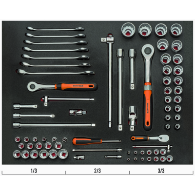 MIX SOCKETS & WRENCH. 81PCS3/3 圖 3