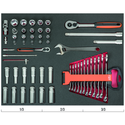 FOAM W/SOCKETS,WRENCHES 圖 2