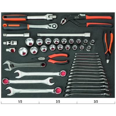 FOAM W/SOCKETS,WRENCHES 圖 2