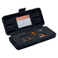 Glow plug chamber cleaning set