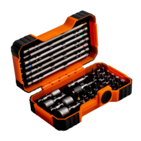 Bitset 1/4", voor sokschroevendraaiers & TORX®-bits - 35-delig