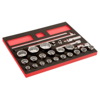 Fit&Go 3/3 Foam Inlay 3/4" Socket Set - 26 Pcs