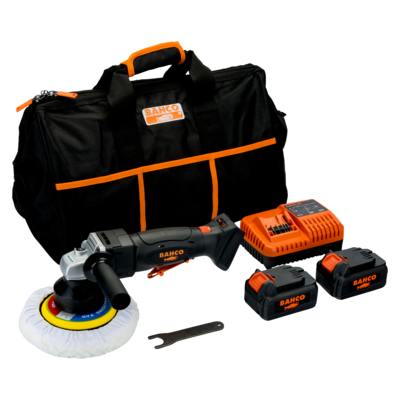 18V ANGLE POLISHER+2XBAT+CH
