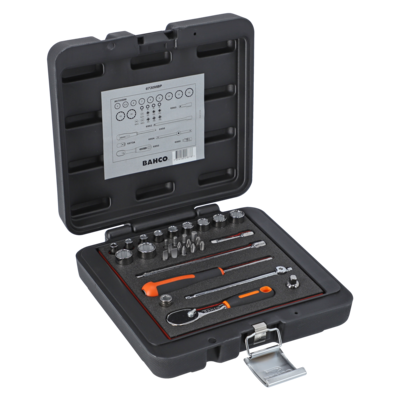 1/4 SOCKET SET WITH BITS