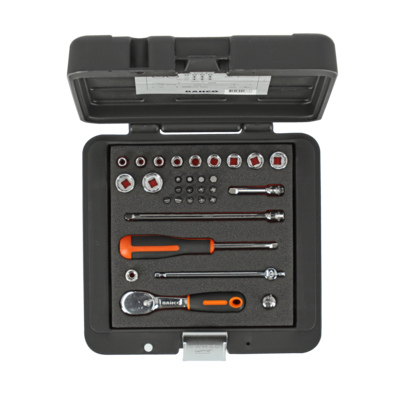 1/4 SOCKET SET WITH BITS 圖 2