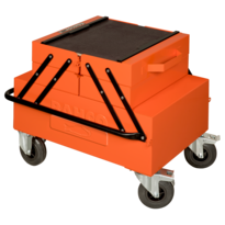 Wheeled Cantilever Metallic Tool Box