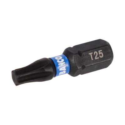 X2 BITS T15 25MM 1/4" IMPACT