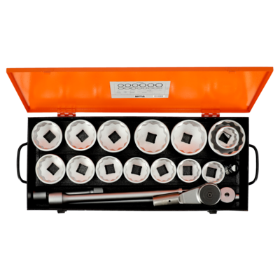 SOCKET SET 1", 19 PCS INCHES
