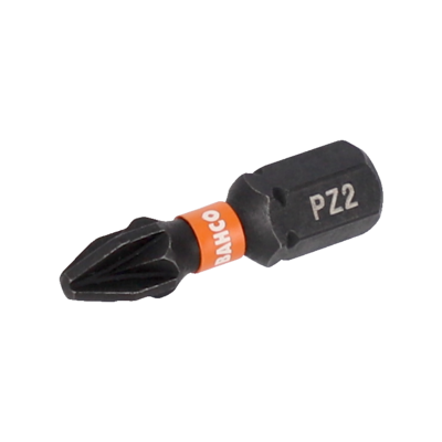 X2 BITS PZ1 25MM 1/4" IMPACT