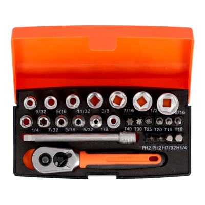 SOCKET SET 1/4" INCH SIZES,25P 圖 2