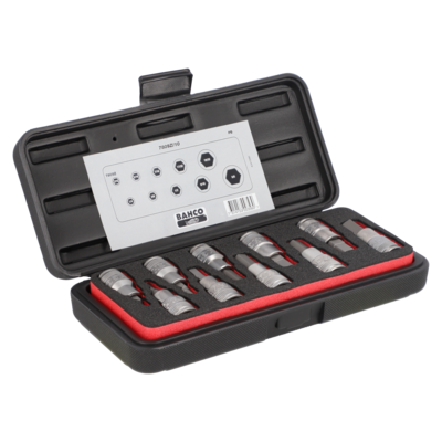 SOCKET DRIVER SET 3/16-5/8