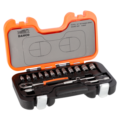 1/4" SOCKET SETS, INCHES