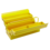 Caja metálica de 5 compartimientos amarillo