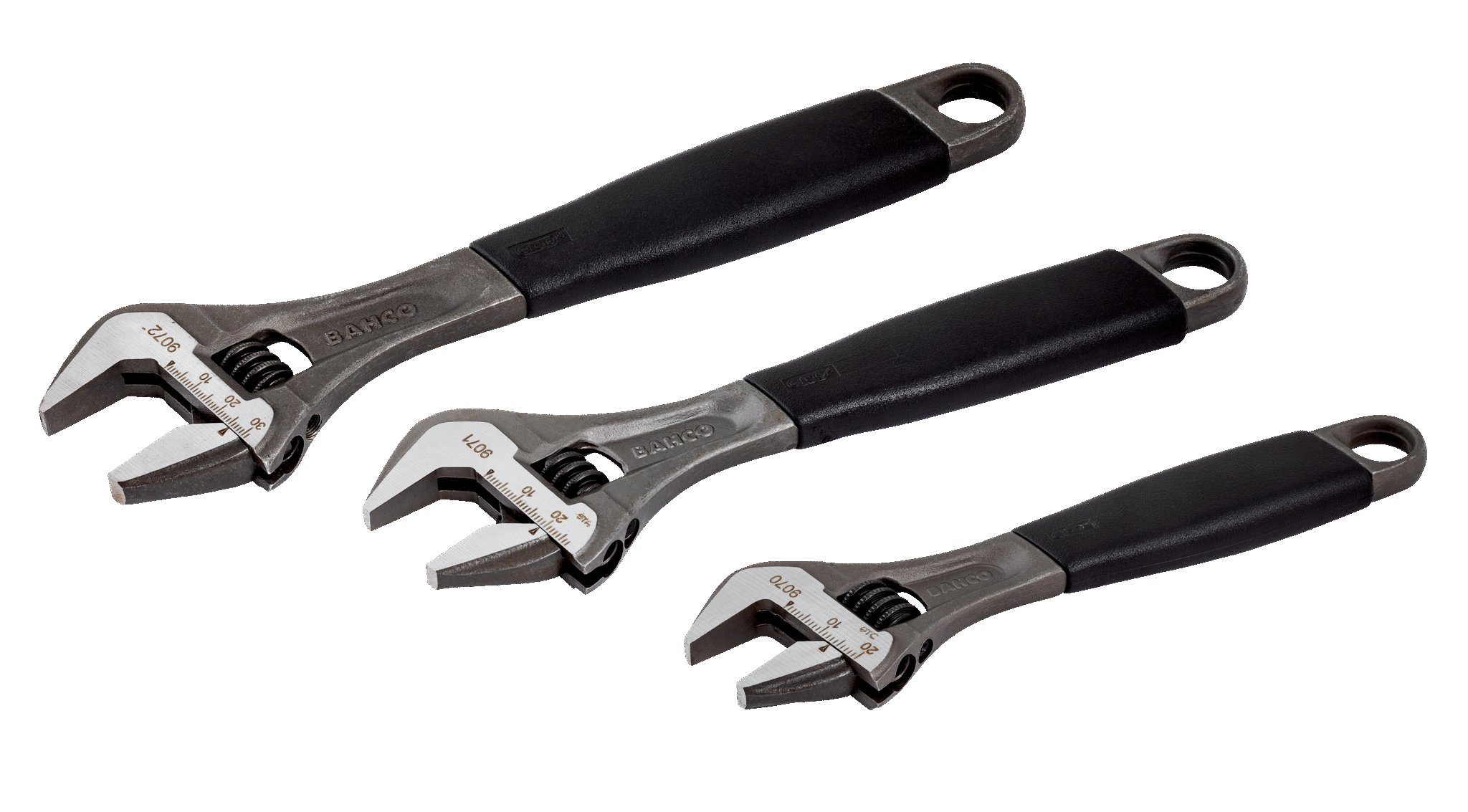 Bacho Plumbers Adjustable Wrench Bahco Ergo 9073-12" Adjustable Wrench 