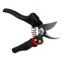 Bypass Secateurs with Narrow Cutting Head and Rotating Handle