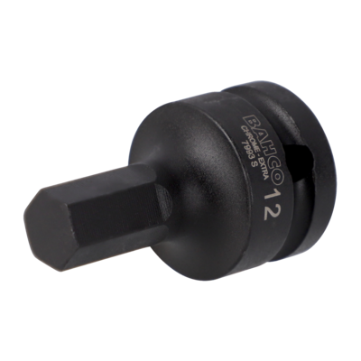 HEX BIT IMP.SOCKET 1/2- 6 MM