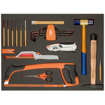 Fit&Go 3/3 Foam Inlay Mixed Striking/Cutting Toolset - 16 Pcs Fit&Go 3/3 Foam Inlay Mixed Striking/Cutting Toolset - 16 Pcs