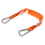 High Visibility Orange Strap Lanyards with Fixed Carabiner 10 kg  1 m