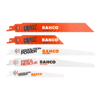 Sandflex® Bi-Metal Sabre Sawblades Set for Heavy Metal and Demolition - 5 Pcs