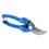 Bypass Secateurs with Blue Stamped/Pressed Steel Handle and Straight Cutting Head