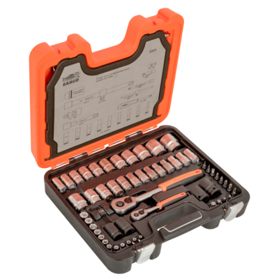 SOCKET SET 1/4"&1/2", 77PCS 圖 2