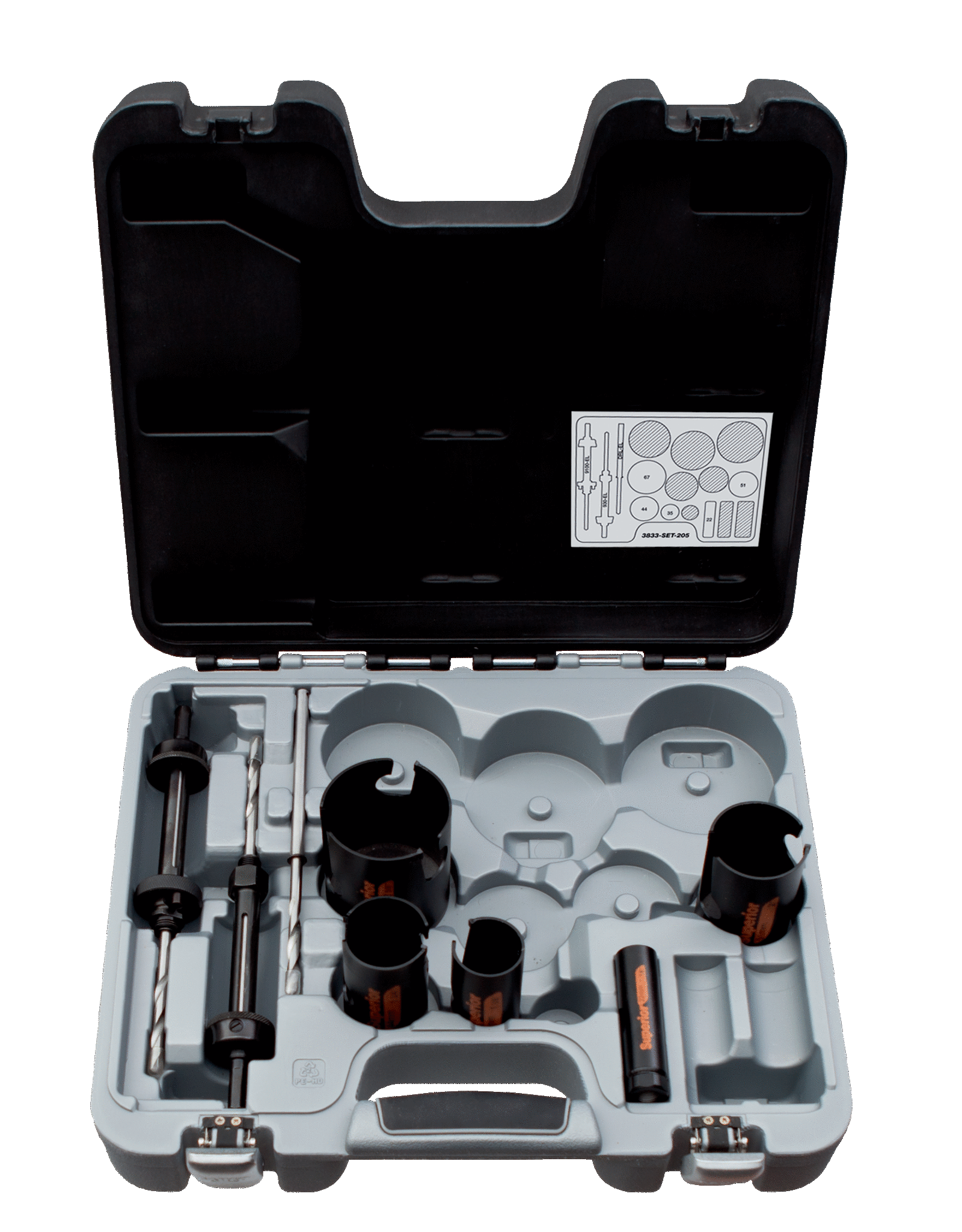 Bahco multi construction holesaw kit discount