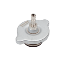 Radiator cap tester for cooling system