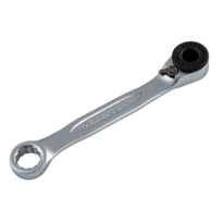 1/4" Combination Ratcheting Wrenches for Screwdriver Bits, 90 mm