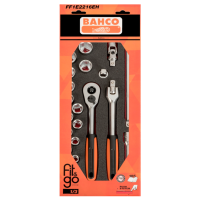 1/2" SOCKETS 24PCS W/HANGER