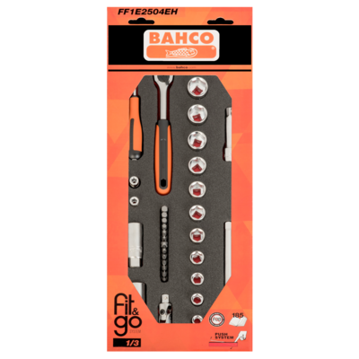 1/4"-3/8" SOCKETS 34PCS W/HANG
