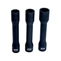 1/2" Square Drive Extra Deep Wheel Twist Socket with 17 mm Hex Profile 1/2" Square Drive Extra Deep Wheel Twist Socket with 17 mm Hex Profile