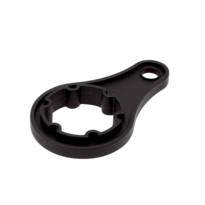 Plastic wrench for radiator cap