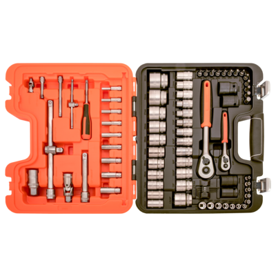 SOCKET SET 1/4"&1/2", 77PCS 圖 3