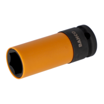 1/2" Square Drive Impact Wheel Sockets for Damaged Wheel Nuts and Bolts