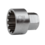 19 mm Pass Through Socket with 17 mm Spline Profile