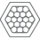 Crimp-profil Hex
