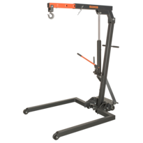 Foldable europallet crane, 600 kg