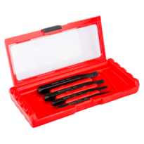 Jeu d'extracteurs de goujons, pour vis, boulons et goujons cassés - 4 pcs
