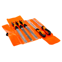 ERGO™ Engineering File Set with Cabinet Rasp Bastard Cut 200 mm - 5 Pcs