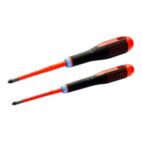 ERGO™ Slim VDE Insulated Pozidriv Screwdriver Set with 3-Component Handle - 2 Pcs