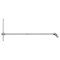 T-bar handle with swivel socket 500 mm long