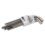 Jeu de clés mâles coudées en acier inoxydable à tête sphérique longue, dimensions métriques, pour vis 6 pans - 9 pcs