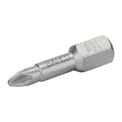 10XBITS PZ1 25MM 1/4 STAINLESS