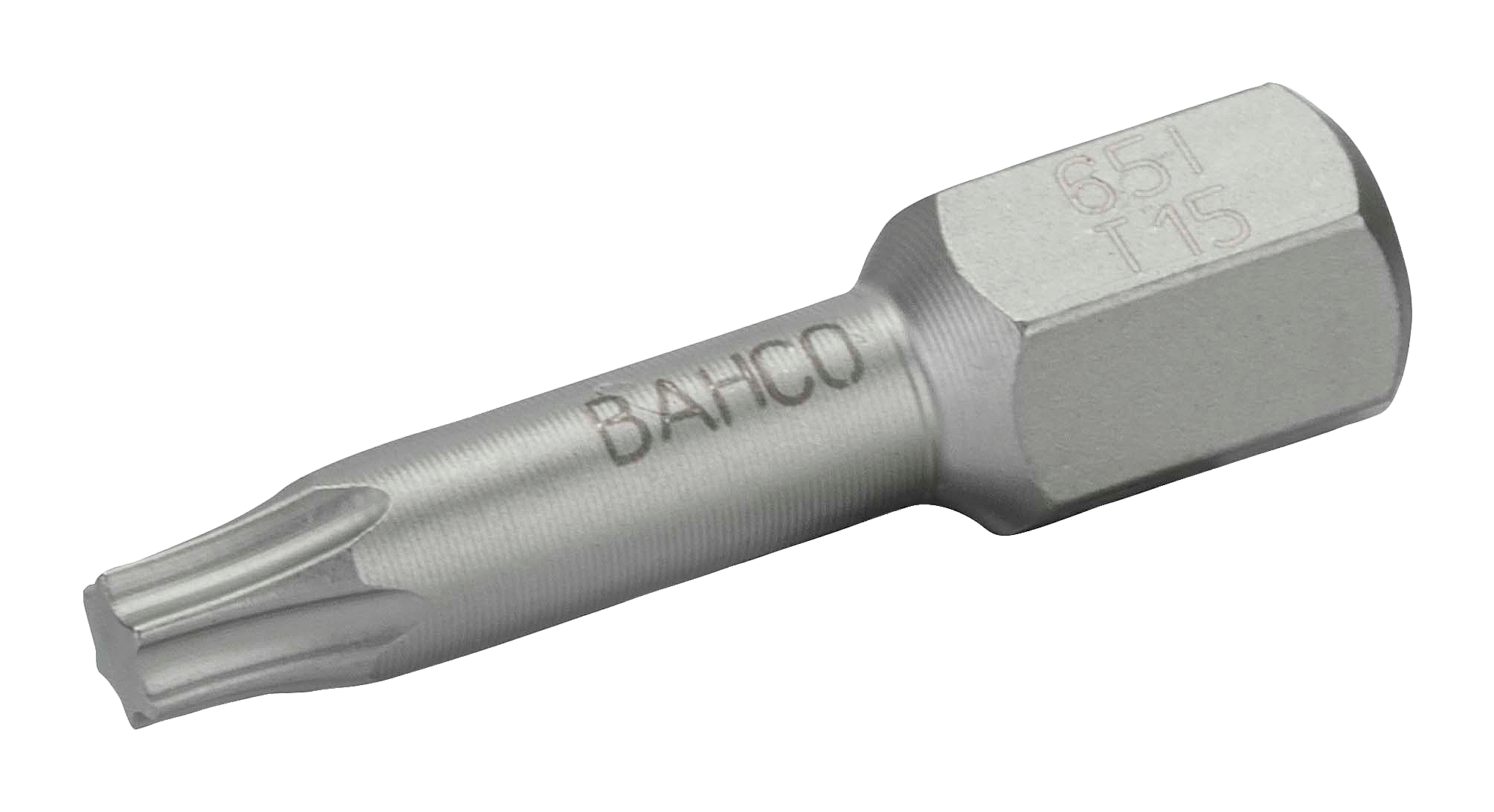Multi-Colour Bahco 60T/T30-2P IR60T/T30-2P T30 Torsion Bit for Torx Head Screws 25 mm Set of 2 Pieces