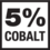 5% Cobalto