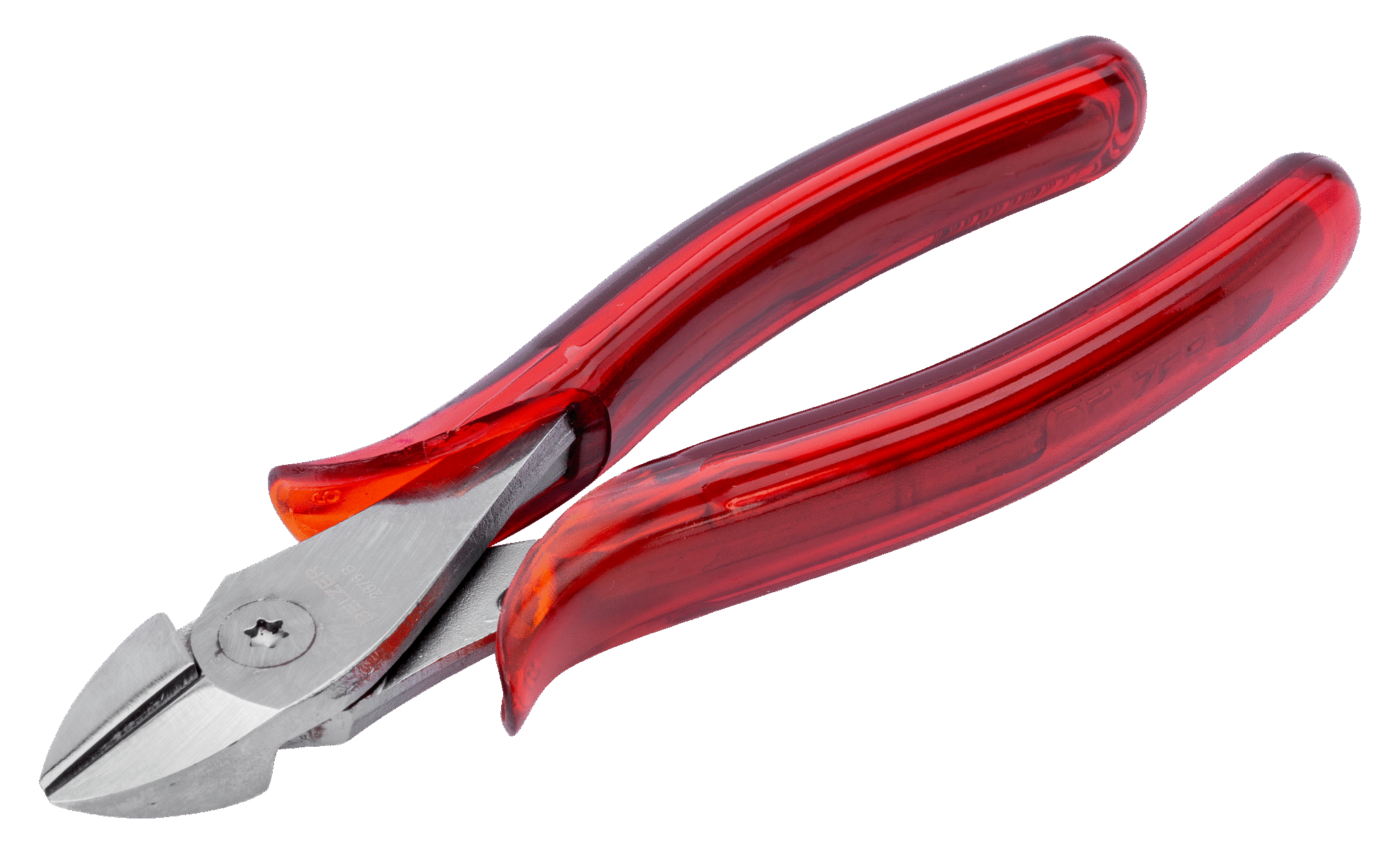 Side Cutting Pliers with Cellulose Acetate Handles and Nickel 
