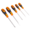 Slotted/Phillips Screwdriver Set with Rubber Grip - 5 Pcs