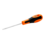 Destornillador de punta recta con mango de goma (1,20 x 6,5 x 150 mm)