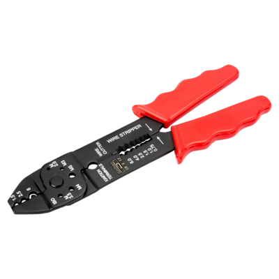 TERMINAL PLIER RED HANDL 220MM